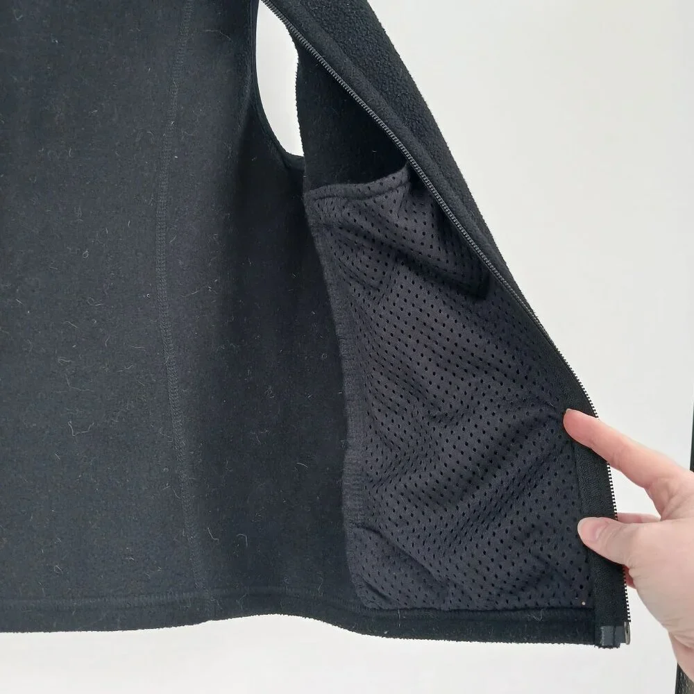 Patagonia Synchilla Black Fleece Vest Small - Picture 8 of 9